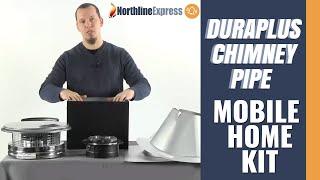 Dura Plus Chimney Pipe - Mobile Home Kit