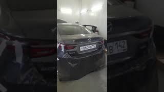 Установка доводчика багажника для Mazda 6 GJ