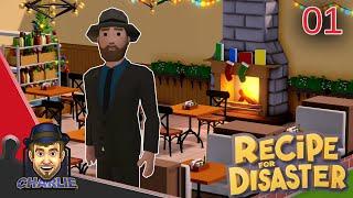 CHARLIE'S HOLIDAY STEAKHOUSE! - Recipe For Disaster Gameplay - 01