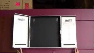 New Aluminium Dartboard Cabinet