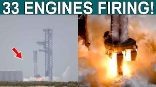 Another 33 Engines Static Fire Test Happening....