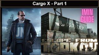 Cargo X - Part 1 Escape From Tarkov Under a Minute Quest Task Guide SHoreline Peacekeeper #eft