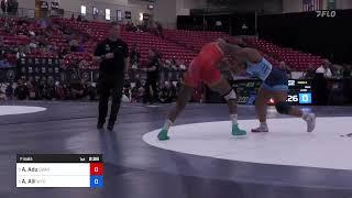 164 Lbs Final - Abena Adu, Quartz Hill High School Wrestling Vs Alexandria Alli, Wyoming Seminary