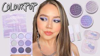 COLOURPOP LAV_ISH COLLECTION  SWATCHES, REVIEW + TUTORIAL | Makeupbytreenz