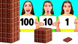 100 Слоев Еды Челлендж | Съедобная Битва от 4Fun Challenge