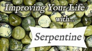 SERPENTINE  Top 4 Crystal Wisdom Benefits of Serpentine | Inifinite Stone, Lizardite