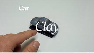 Car Clay | How to make Mercedes Benz 300SL V8 1/18 Bburago