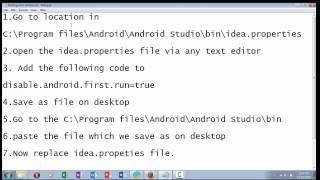 How to solve start up error on Android Studio  java.lang.NullPointerException internal error