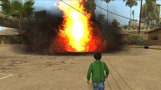 GTA San Andreas effects mods - Explosion comparison