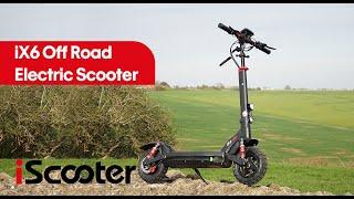 Introducing the iX6 1000W Off Road Electric Scooter: iScooter's latest e-scooters