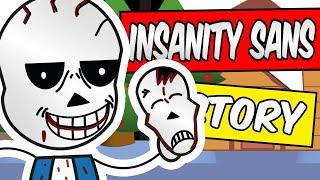 The Old Insanity Sans Story: A Teach Tale Undertale AU Canon Facts and Animation