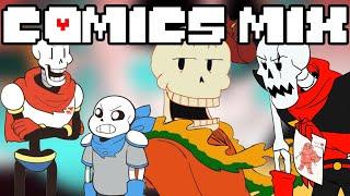 КОМИКС МИКС UNDERTALE - Подборка Комиксов Undertale (Прикалдесы Undertale 6)