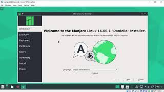 9 How to Install Manjaro Linux 16 06 KDE on Oracle VirtualBox Step by Step Tutorial HD   YouTube