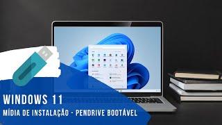 Como criar uma mídia de Instalação Limpa Windows 11 - Pendrive Bootável Windows 11