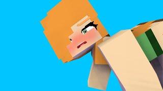 Alex likes to get stuck! Alex and Steve Story | Minecraft Animation