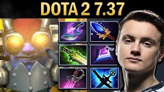 Tinker Gameplay Miracle with Arcane and Aghanims - Dota 2 7.37