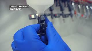 GENESI CARBONIO 360 HTE CLEAR // Spray Gun Set Up