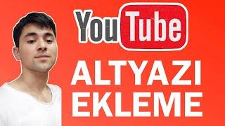 YouTube Telefon'dan Altyazı ekleme | Taceddin Memmedov