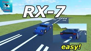 RX-7 - Plane Crazy Tutorial