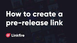 How to create a pre-release link