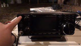 HE’S BACK?! Icom IC -7300 Inaugural SMOKE TEST