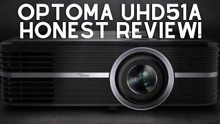 THE BEST AFFORDABLE OPTOMA 4K PROJECTOR! Optoma UHD51A Review!