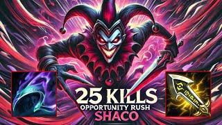 25 Kills Nuke Shaco Build! - S14 Emerald Ranked! [League of Legends] Full Gameplay - Infernal Shaco