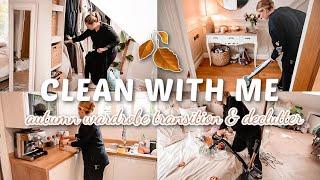 AUTUMN CLEAN WITH ME | ALL DAY CLEANING AND WARDROBE SEASON SWITCH OVER | Emma Nightingale