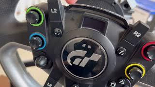 Comparing Fanatec DD PRO PS5 with Thrustmaster T-GT II Gran Turismo racing wheel