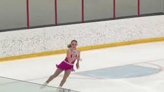 Wren Warne-Jacobsen Senior Ladies SP 2021 Greater Chicagoland Invitational