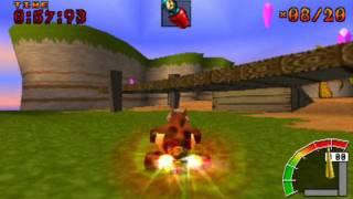 Crash Team Racing Adventure Mode 101% 06 Skull Rock