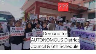 #Arunachal Pradesh Demand for 6th Schedule & Autonomous District  Council