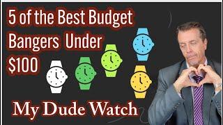 5 Budget Watch Bangers for less than $100 from AliExpress!