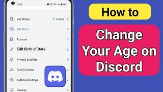 How to Change Your Age On Discord Mobile (2023) | Change Your Age On Discord