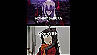 Dark Sakura vs Rin Tohsaka | Fate Stay Night #anime #animeedit #shorts #viral