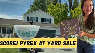 Amazing Finds! Yard Sale & Thrift store - home decor makeover - reselling for profit