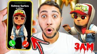 GECE 3'te SUBWAY SURFERS SİZİ ARARSA SAKIN AÇMAYIN !! (AÇTIM BAKIN NE OLDU ?)