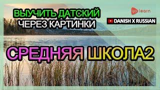 Выучить датский через картинки |датский словарь средняя школа2 | Golearn