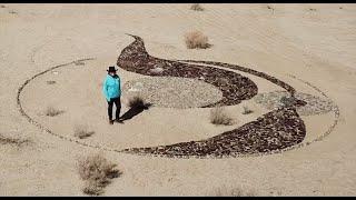 Michele Guieu discusses her land based artwork "Limits" created in the Mojave Desert