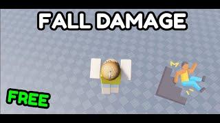 Free Fall Damage System | Roblox Studio