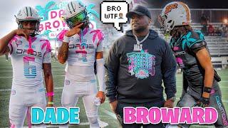 WE BACK !!! || DADE VS BROWARD || MIC’D UP WITH TOMMY SHULER || *IT GOT CRAZY* 
