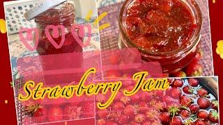 Homemade Strawberry Jam with 3 ingredients | Winnipeg Canada | WinterpegAngel