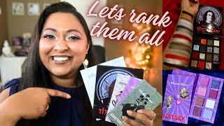 RANKING ALL MY WICKED WIDOW BEAUTY EYESHADOW PALETTES | SMITHY SONY