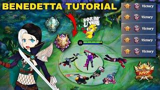 BENEDETTA TUTORIAL FOR BEGINNERS AND SOLO PLAYERS THIS SEASON! MUST WATCH TO LEARN! | TOP 1 GLOBAL