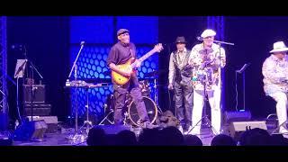 Feelin' The Funk Band sings "That's The Way of The World" at Harmony Hall.