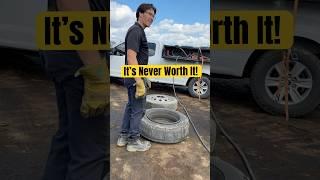 Don’t Risk Your Life Saving A Tire!