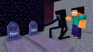 Enderman Life - ( Sad Story ) - Monster School