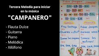 CAMPANERO  #aprendemusica  #clasesonline | guitarra  Zampoña  Teclado 🪗 Profesor #artegato 