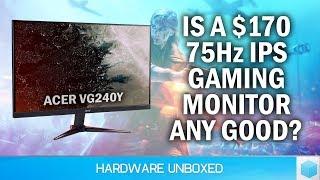 Budget $170 IPS Gaming Monitor: Acer Nitro VG240Y Review