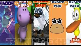 Fnaf Baby Hippo Talking Larry Talking Pou Talking Pato